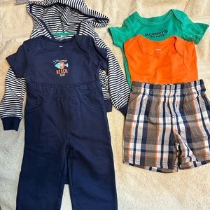 Baby Clothing  - Two (2) Sets 3 pieces each - Size 12Months